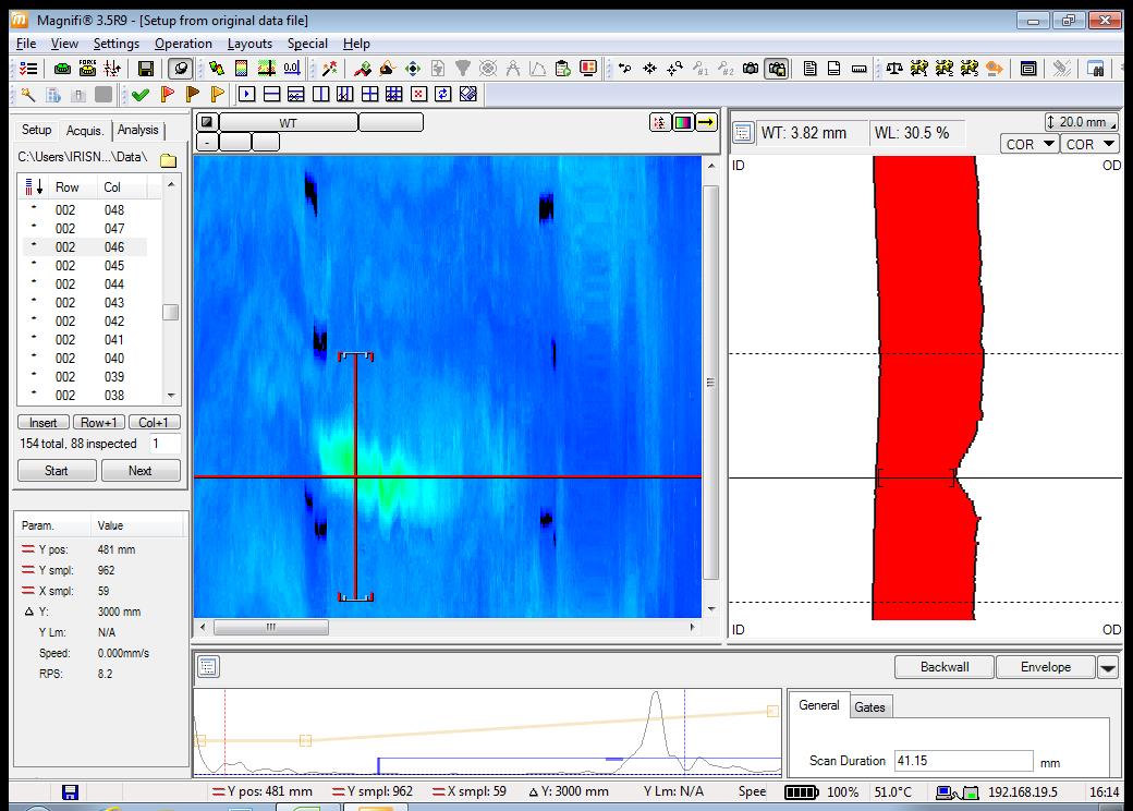 Internal Rotary Inspection System